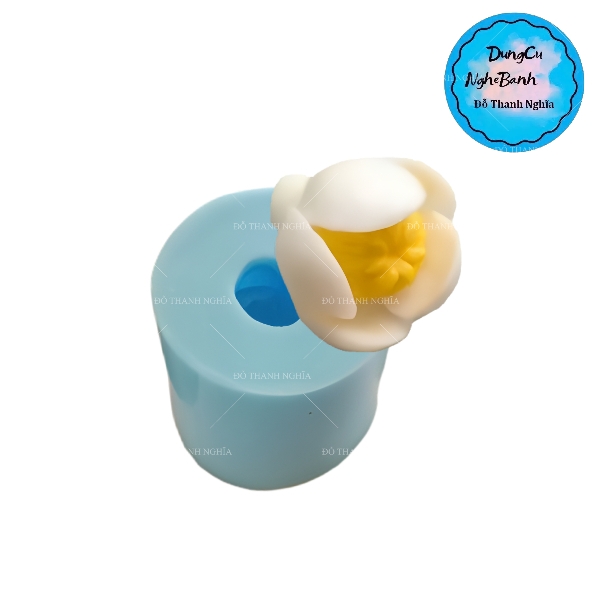 Khuôn Silicon - Hoa Sen 2.5cm