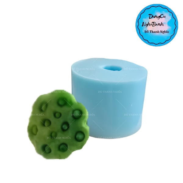 Khuôn Silicon - Hoa Sen Đài Sen 3.5cm