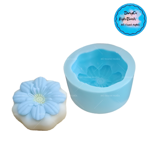 Khuôn Silicon - Hoa Mai Đào Nằm - Yb-154