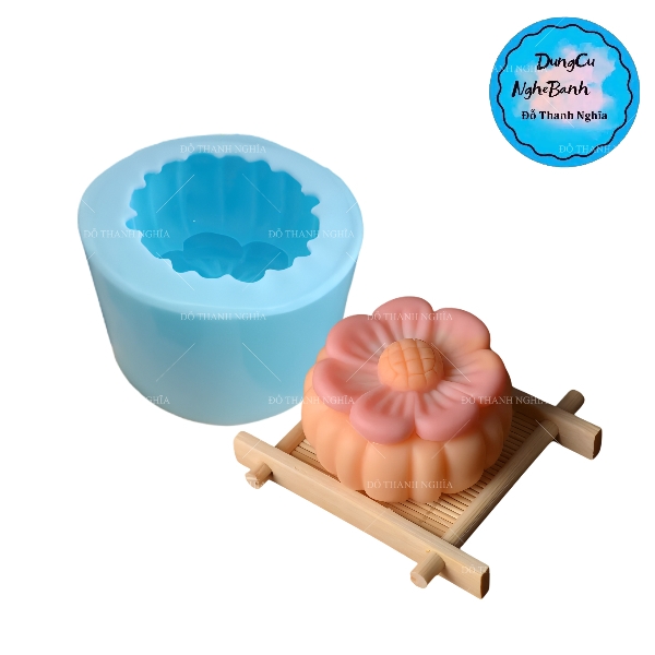 Khuôn Silicon - Hoa Mai Đào Nằm - Yb-177