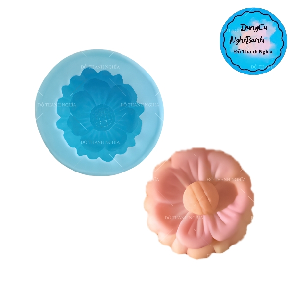 Khuôn Silicon - Hoa Mai Đào Nằm - Yb-177