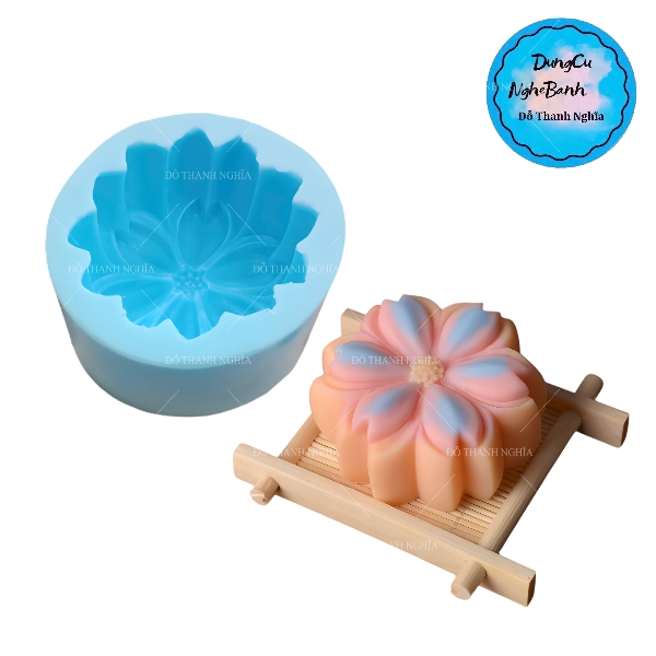 Khuôn Silicon - Hoa Mai Đào Nằm - Yb-179