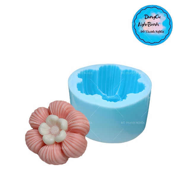Khuôn Silicon - Hoa Mai Đào Nằm - Yb-175