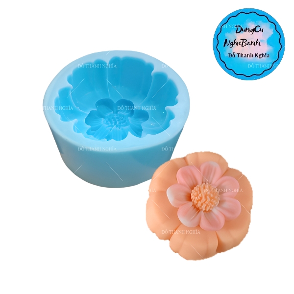 Khuôn Silicon - Hoa Mai Đào Nằm - Yb-176