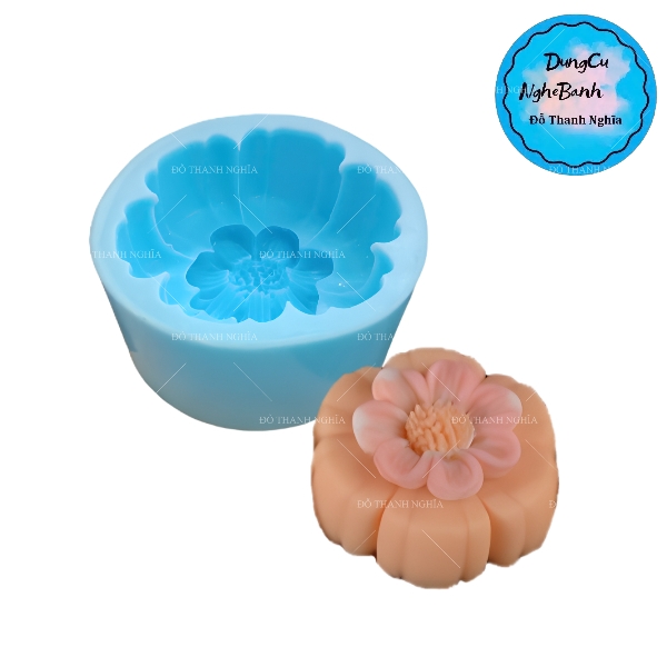 Khuôn Silicon - Hoa Mai Đào Nằm - Yb-176