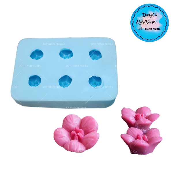Khuôn Silicon - Hoa Mai Đào V30 -sl 40k