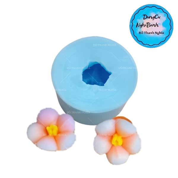 Khuôn Silicon - Hoa Mai Đào v31 - hoa trung V31-3.2cm