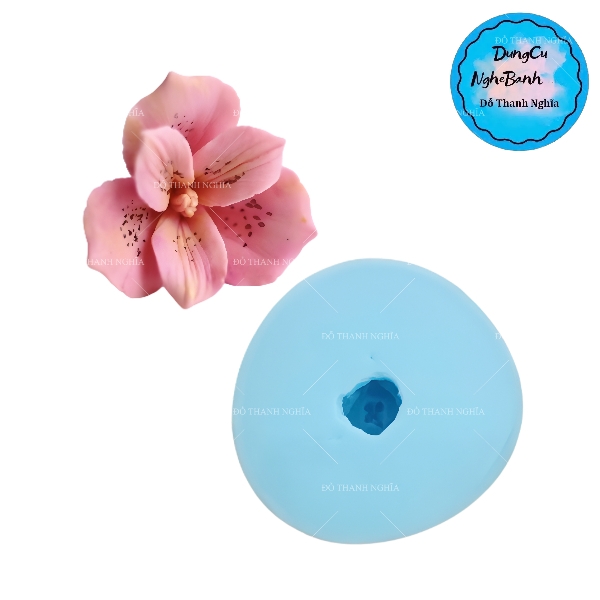 Khuôn Silicon - Hoa Lan 5.3cm