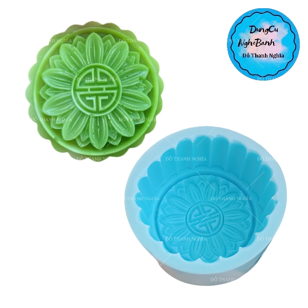 Khuôn Silicon - TT - 9cm - Mẫu 8 -