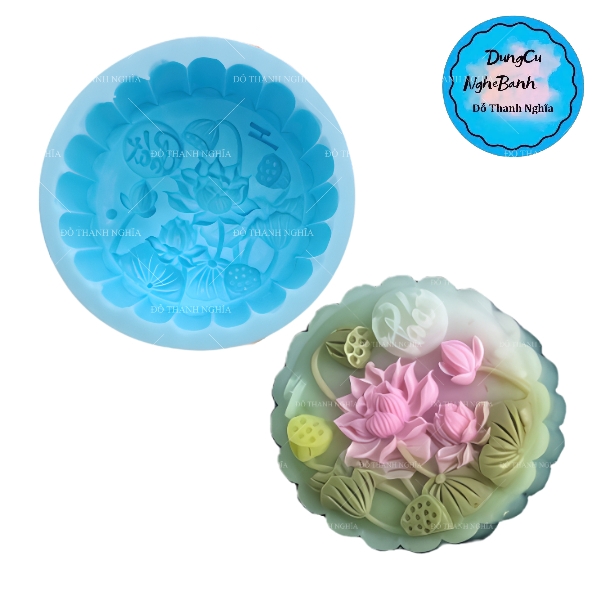 Khuôn Silicon - TT - 9cm - Mẫu 13 -