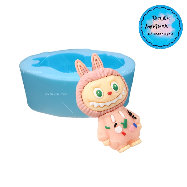 Khuôn Silicon - Labubu Nhỏ - Áo Bánh Kẹo