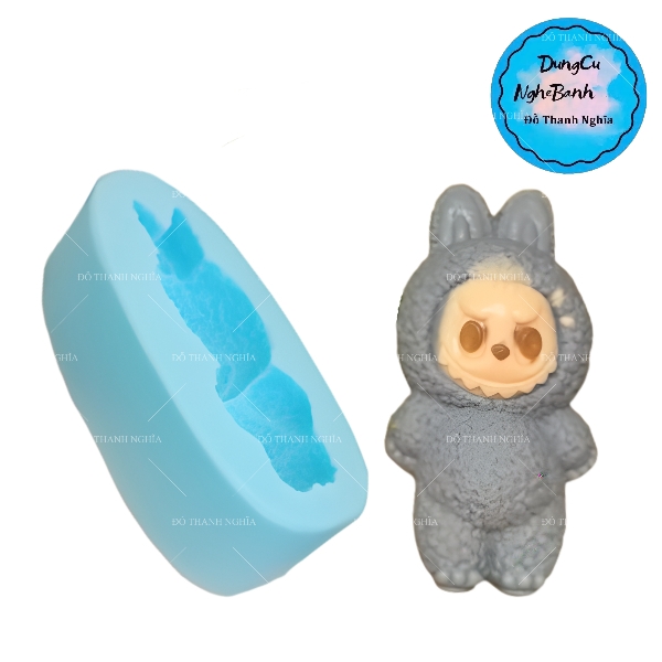 Khuôn Silicon - Labubu Trung 5.5CM X4CM