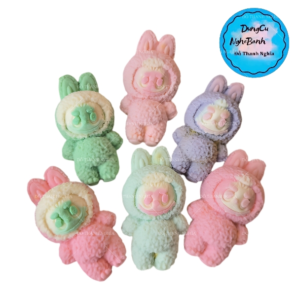 Khuôn Silicon - Labubu Trung 5.5CM X4CM