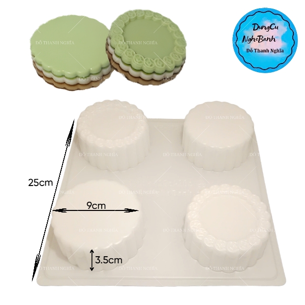 Vĩ Nhựa PP - Chữ 9cm - YB376 - Mặt Trơn Viền Tiền