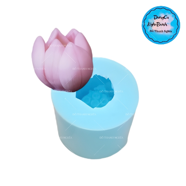 Khuôn Silicon - Hoa Sen Thái Mini - búp sen nở nhỏ