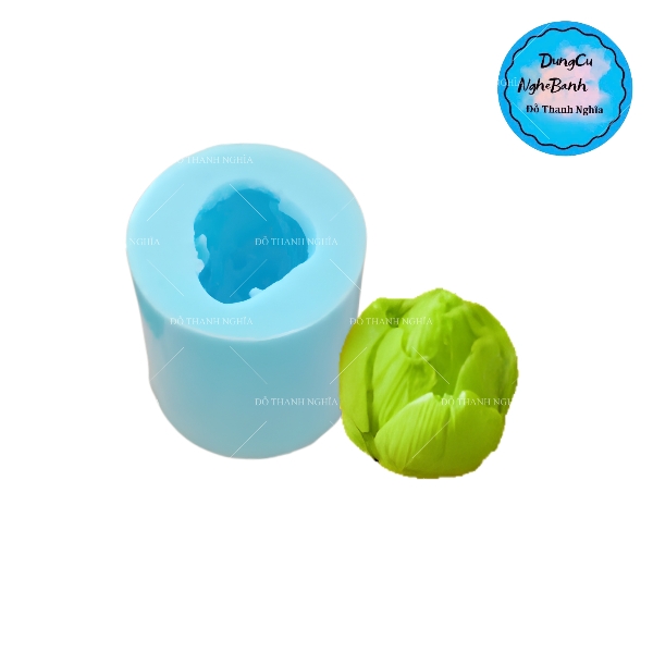 Khuôn Silicon - Hoa Sen Thái Mini - búp sen búp nhỏ