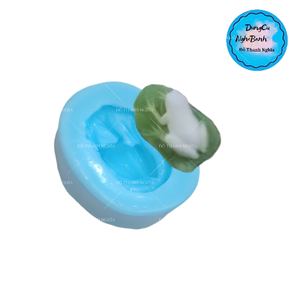 Khuôn Silicon - Hoa Sen Thái Mini - con ếch nhỏ