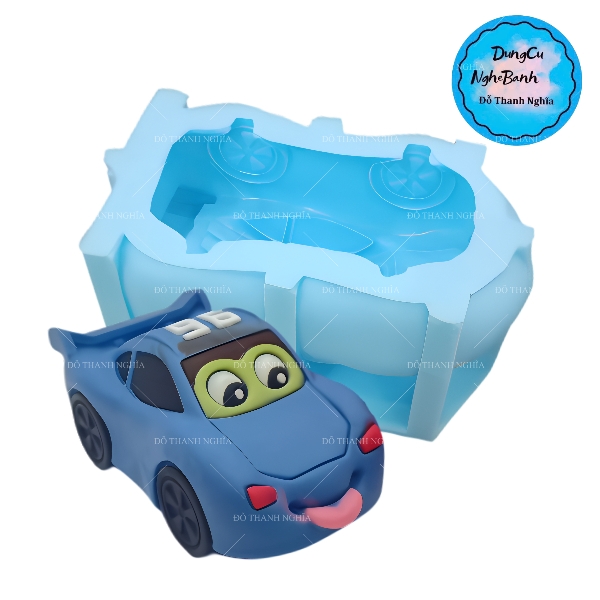 Khuôn Silicon - Xe Cộ - Xe Hơi Thể Thao Xe Đua Lớn 10.5cm
