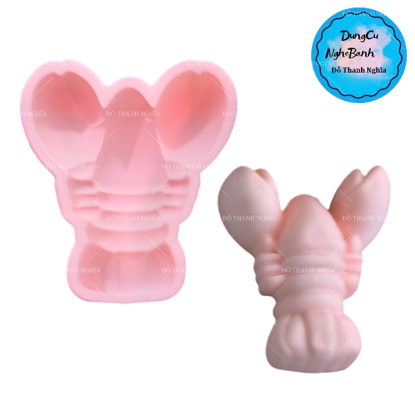 Khuôn Silicon - Sinh Vật Biển TH - Tôm Hùm 15cm
