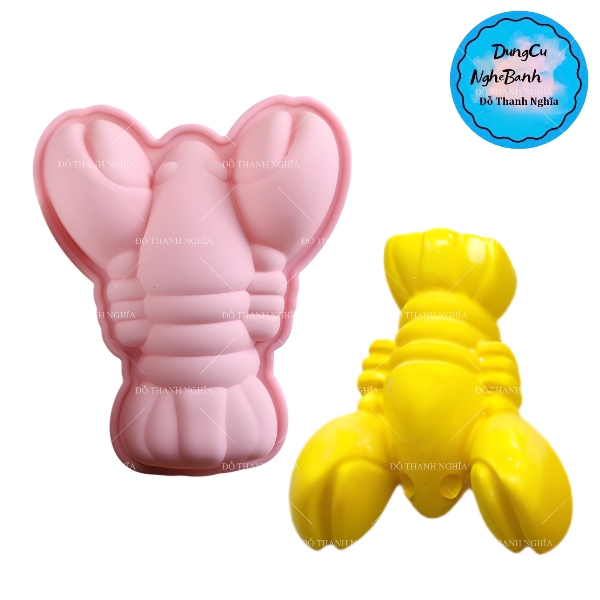 Khuôn Silicon - Sinh Vật Biển TH - Tôm Hùm 15cm