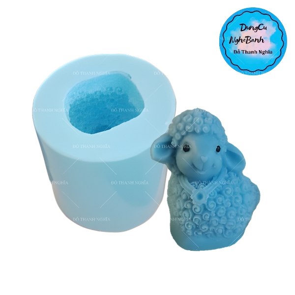 Khuôn Silicon - Động Vật - Cừu - Huy Chương 5.8