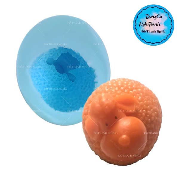 Khuôn Silicon - Động Vật - Cừu - Nghiêng Đầu 6cm