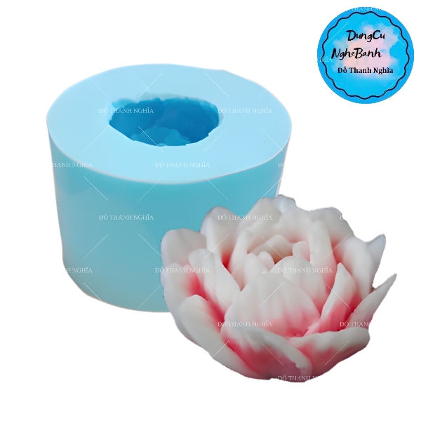 Khuôn Silicon - Hoa Cẩm Chướng P12 - 5cm