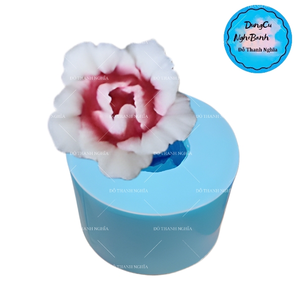 Khuôn Silicon - Hoa Cẩm Chướng - 5cm SL60K