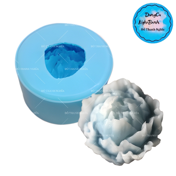 Khuôn Silicon - Hoa Cẩm Chướng V73 - 5.6cm