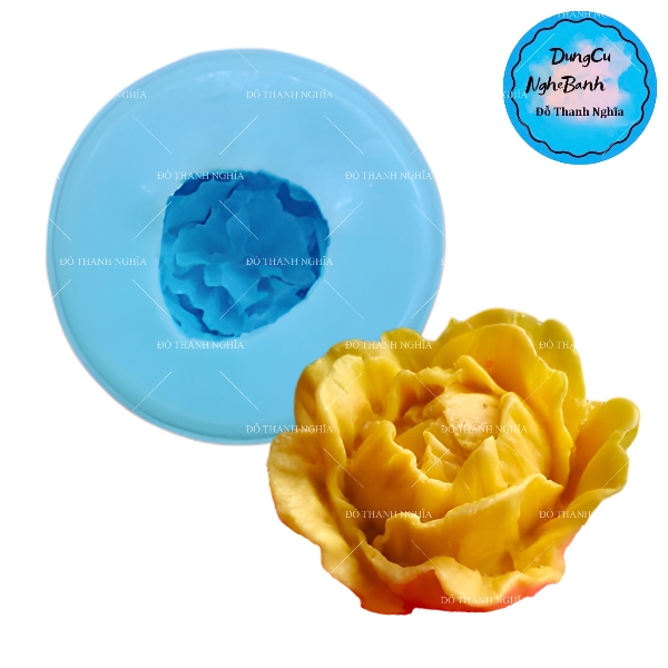 Khuôn Silicon - Hoa Cẩm Chướng V73 - 5.6cm