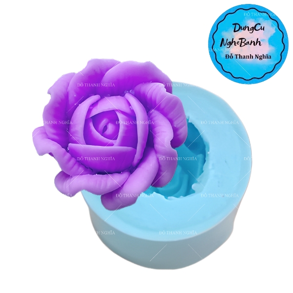 Khuôn Silicon - Hoa Cúc Thái E5 - 4cm
