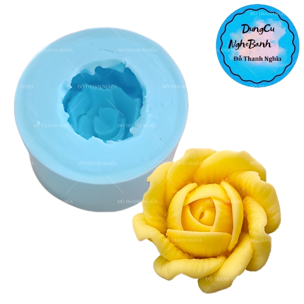 Khuôn Silicon - Hoa Cúc Thái E5 - 4cm