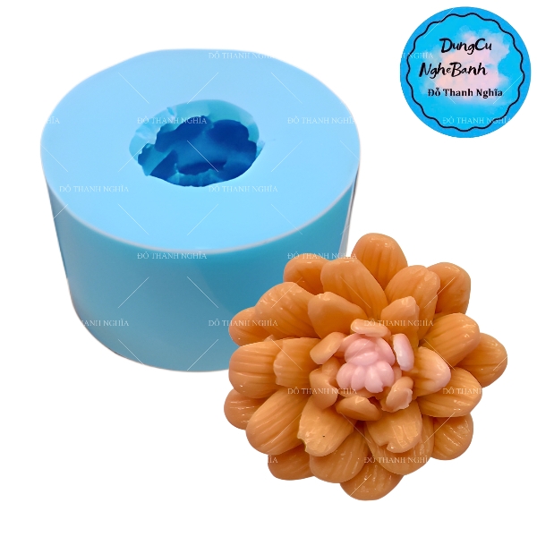Khuôn Silicon - Hoa Cúc Thái E7