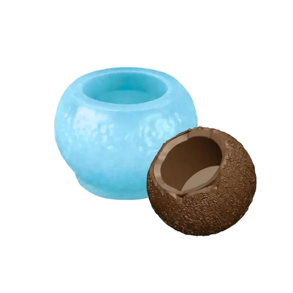 Khuôn Silicon - Trái Cây - Dừa 7.3cm