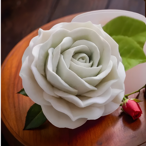 Khuôn Silicon - Hoa Hồng 8.5cm - SHH A09