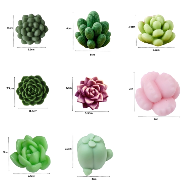 Combo 8 Khuon Silicon Sen Đá 340k