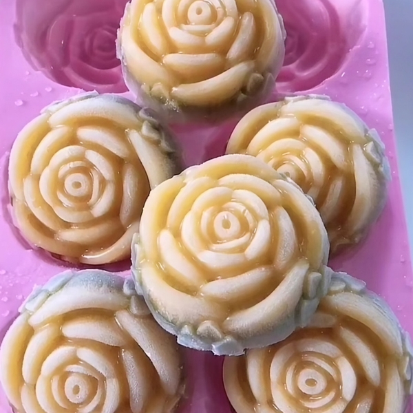 Khuôn Silicon - Vĩ Hoa Hồng 6C