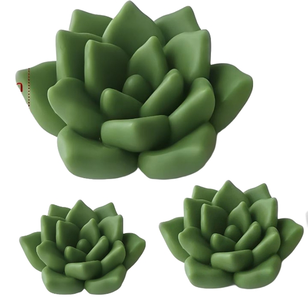 Khuôn Silicon - Combo 3 Sen Đá Nở - Mộng Nước Tia Tầng