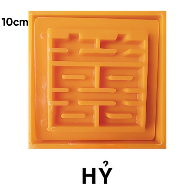 Khuôn Ấn Xôi - Vuông VT - 10cm - Song Hỷ - Hán