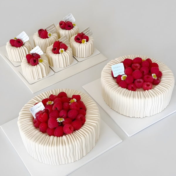 Khuôn Silicon - Đế Hình Tròn Khía 11.5cm