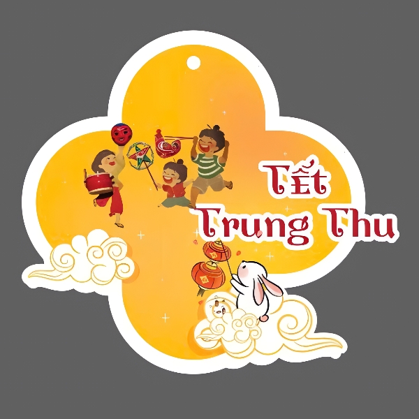 PKC - Phụ Kiện Cắm Thẻ Treo Trung Thu - Set 50 Thẻ  Mã 01