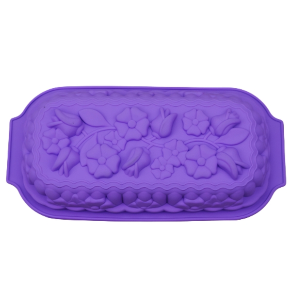 Khuôn Silicon - Đế - Chữ Nhật Hoa