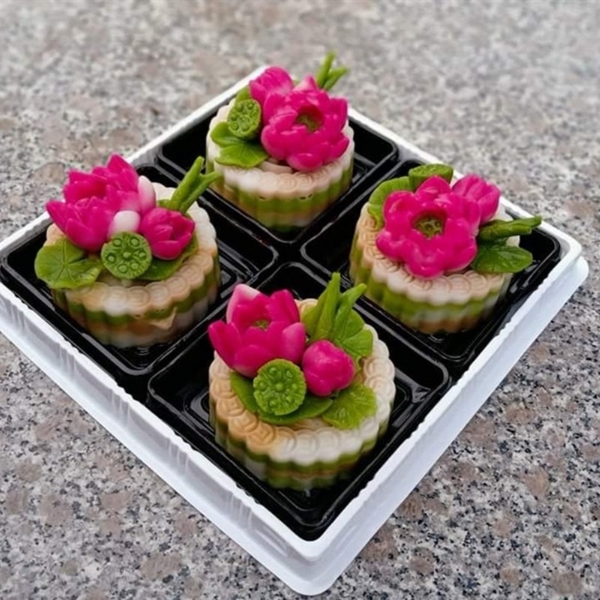 Hộp Nhựa - Vuông H121 - 24x24cm Cao 9cm