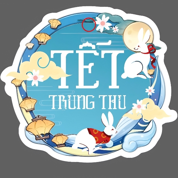 PKC - Phụ Kiện Cắm Thẻ Treo Trung Thu - Set 50 Thẻ  Mã 07