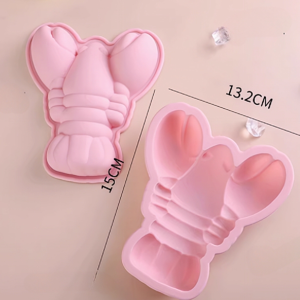 Khuôn Silicon - Sinh Vật Biển TH - Tôm Hùm 15cm