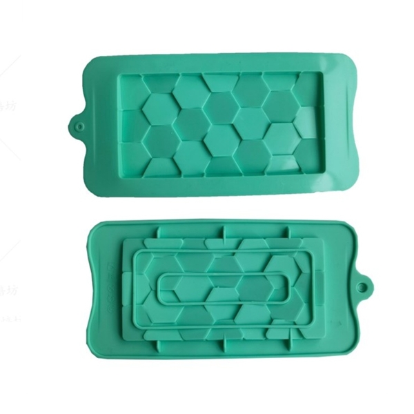 Khuôn Silicon - Viền VN - 17x8cm - VN04 - Tổ Ong Lớn