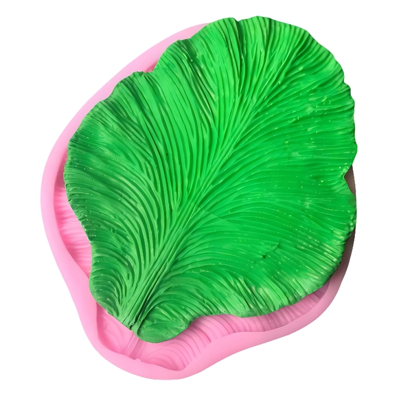 Khuôn Silicon - Lá Bàng Xếp