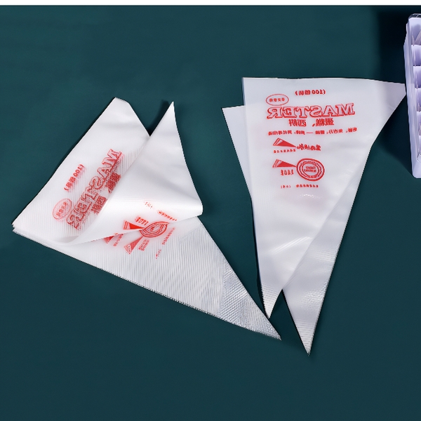 Bọc Túi Bao - Túi Nilong Bắt Kem Size 17x26cm Set 100