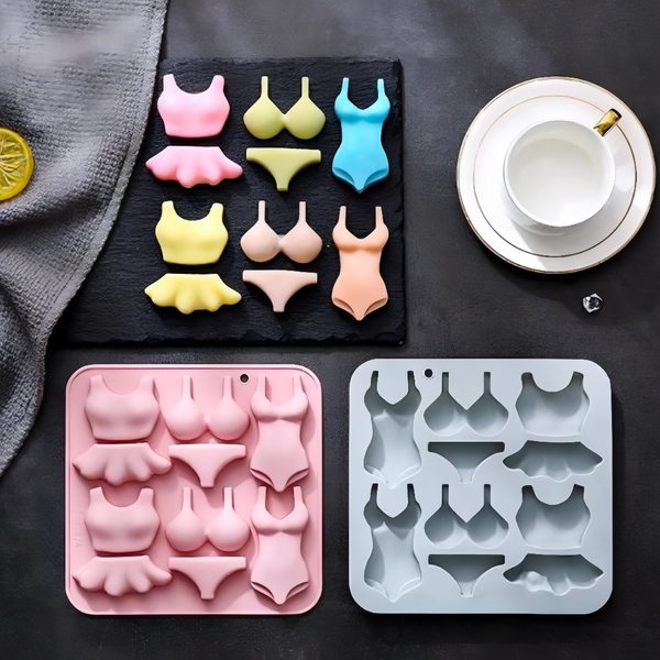 Khuôn Silicon - Vĩ Bikini 6c