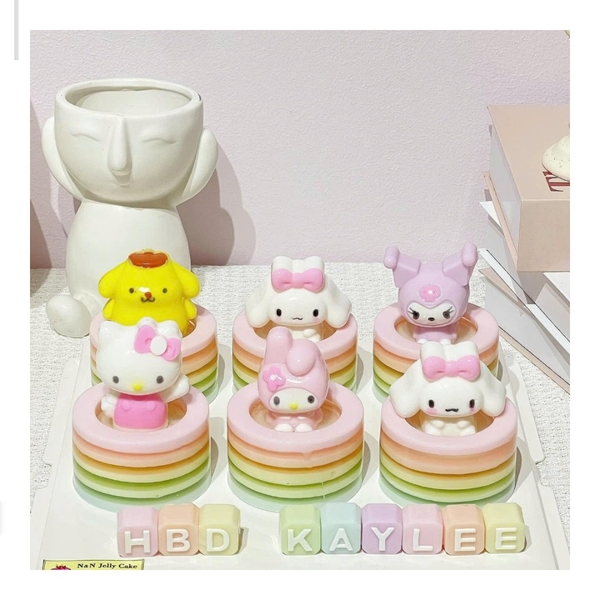 Khuôn Silicon - Vĩ Thỏ 4C My Melody